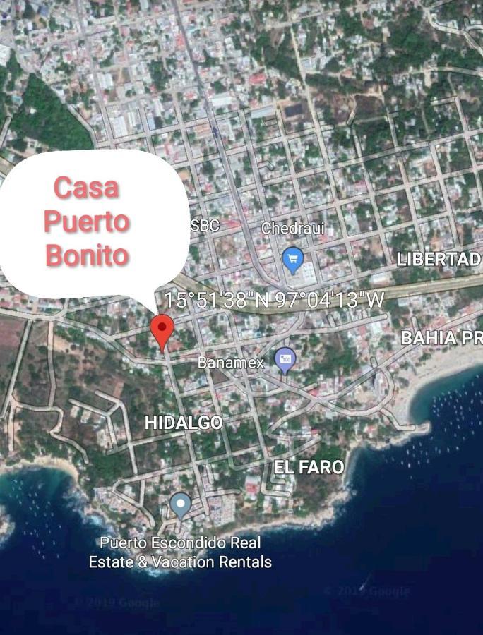Casa Puerto Bonito & Private Coworking Hotel Puerto Escondido  Ngoại thất bức ảnh